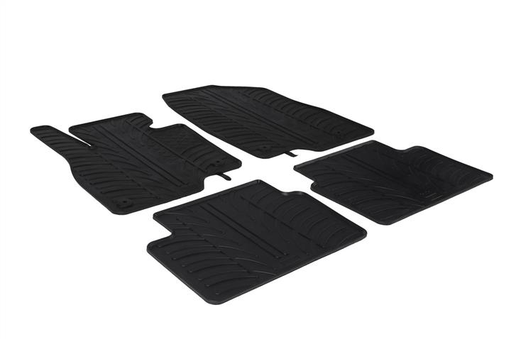 GledRing 0220 Interior mats GledRing rubber black for Mazda 3 (2013-), set 0220