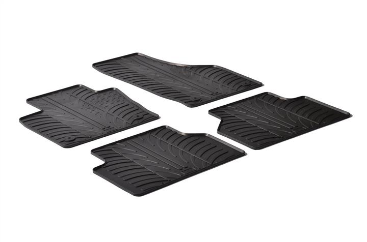 GledRing 0249 Interior mats GledRing rubber black for Audi Q3 (2011-), set 0249