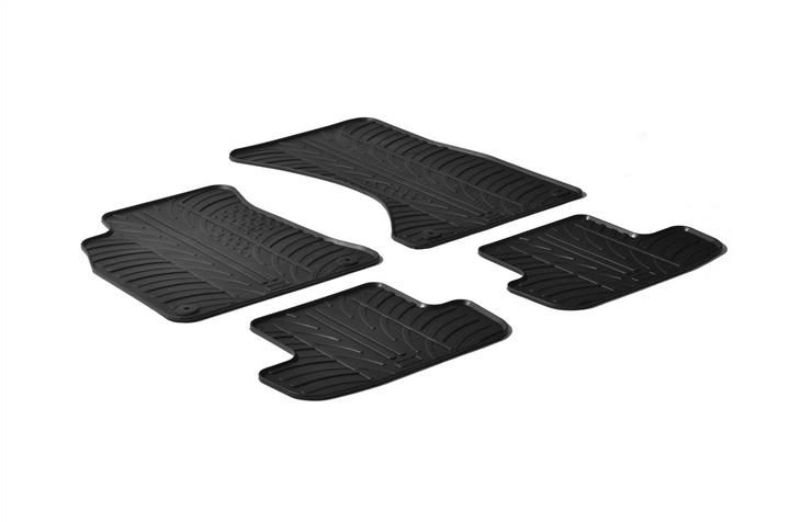 GledRing 0241 Interior mats GledRing rubber black for Audi A5/S5, set 0241
