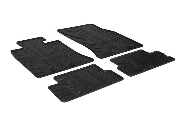 GledRing 0406 Interior mats GledRing rubber black for Mini Cooper/BMW Mini, set 0406