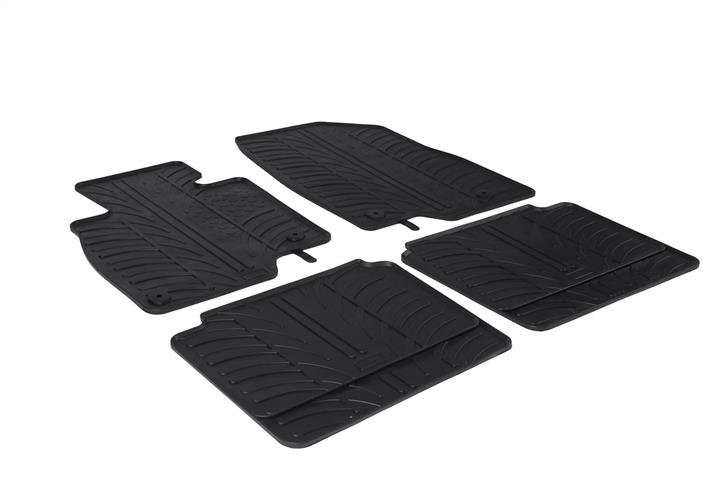 GledRing 0219 Interior mats GledRing rubber black for Mazda 6 (2012-), set 0219