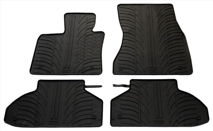 GledRing 0493 Interior mats GledRing rubber black for BMW X6 (2014-), set 0493