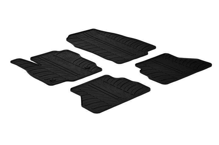 GledRing 0289 Interior mats GledRing rubber black for Ford B-max (2012-2015), set 0289