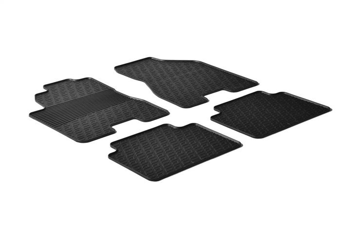 GledRing 0193 Interior mats GledRing rubber black for KIA Sportage/Hyundai Tucson, set 0193