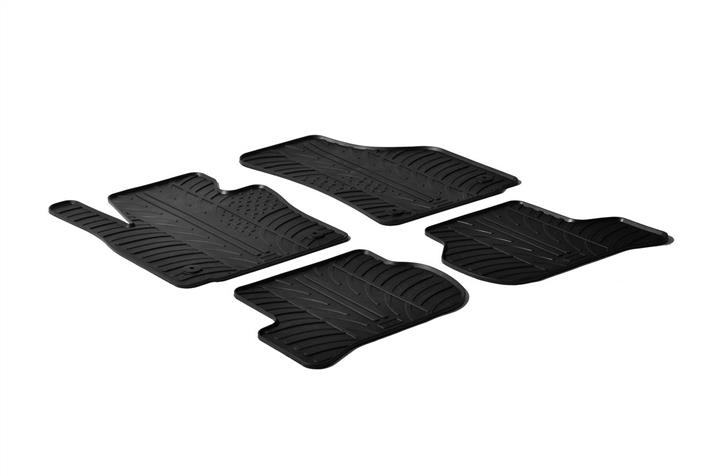 GledRing 0311 Interior mats GledRing rubber black for Seat Altea/Toledo/Leon, set 0311