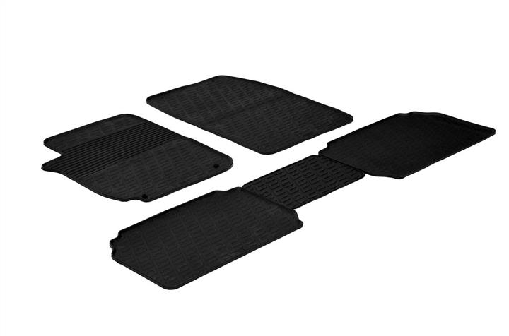 GledRing 0115 Interior mats GledRing rubber black for Citroen Xcara picasso/Xsara picasso 0115