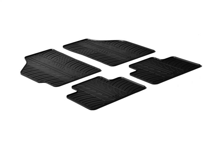 GledRing 0137 Interior mats GledRing rubber black for Fiat Punto (1999-2011) 0137