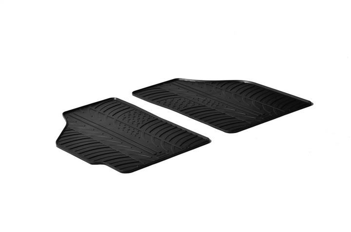 GledRing 0138 Interior mats GledRing rubber black for Fiat Punto (1999-2011) 0138
