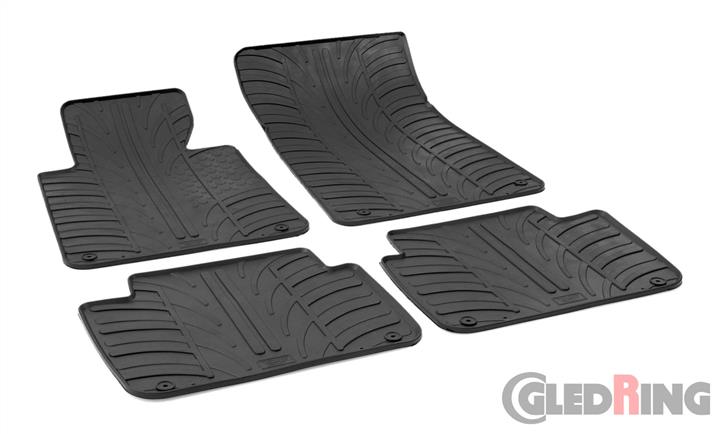 GledRing 0426 Interior mats GledRing rubber black for BMW 3-series (1998-2005) 0426
