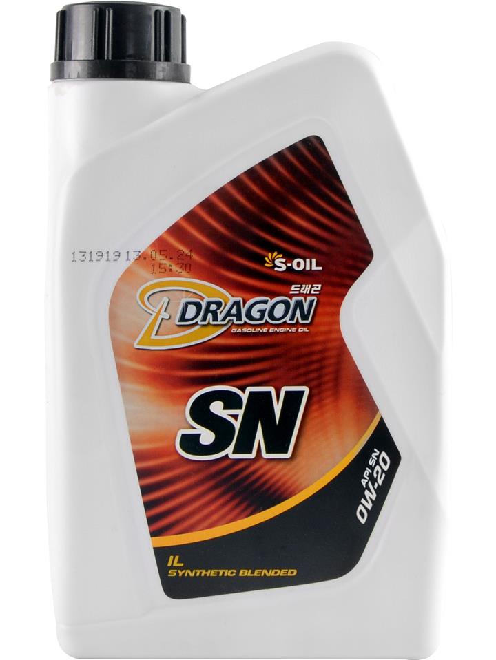 S-Oil DSN0201 Engine oil S-Oil Dragon 0W-20, 1L DSN0201