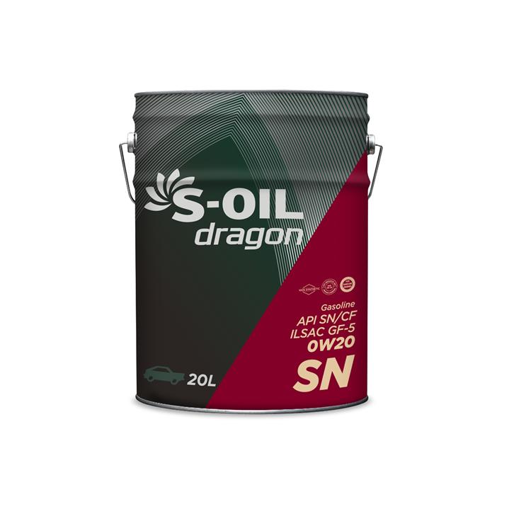 S-Oil DSN02020 Engine oil S-Oil Dragon 0W-20, 20L DSN02020