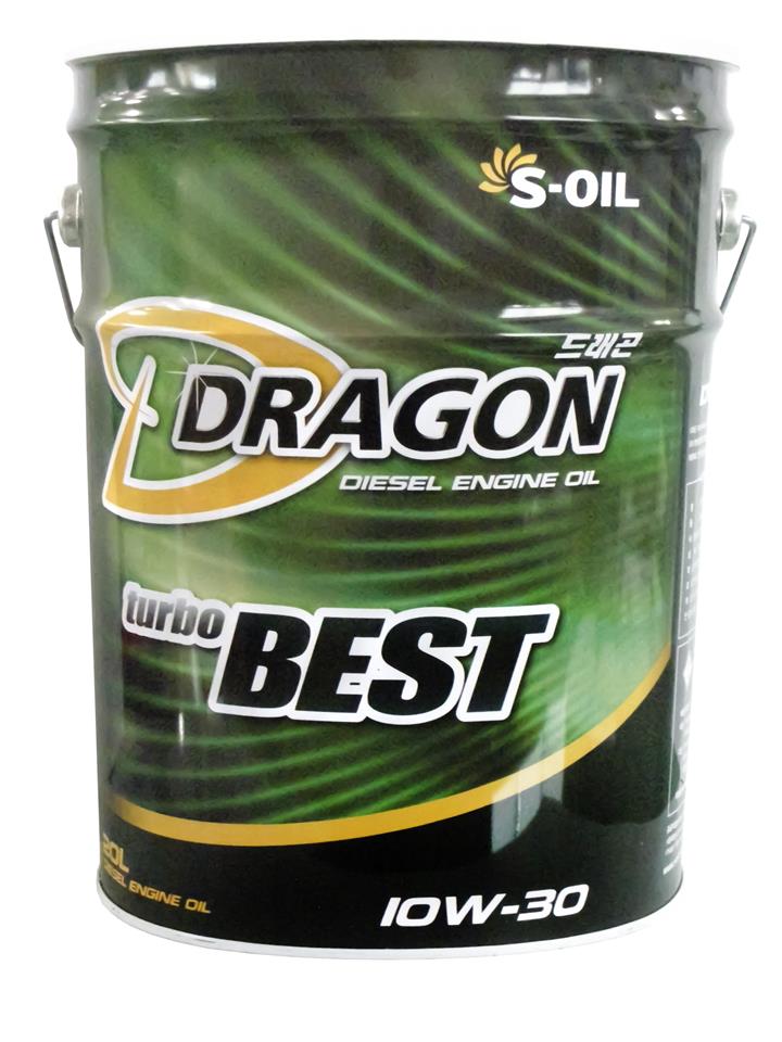 S-Oil DTB103020 Engine oil S-Oil DRAGON TURBO BEST 10W-30, 20L DTB103020