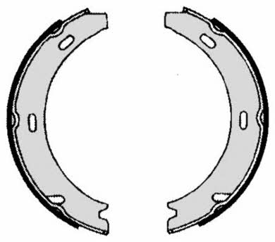 Handbrake shoes Brembo S 50 502