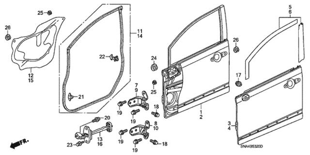 90830SNA003 Honda Plug