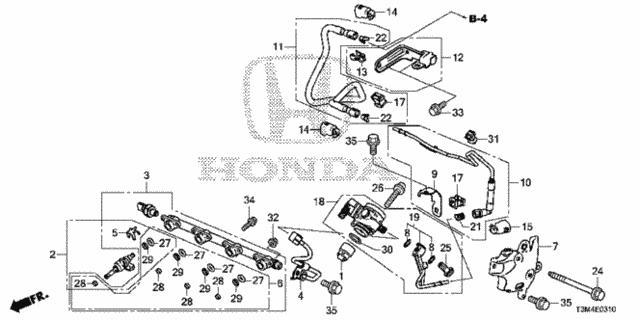 Honda 16512-5A2-A10 Holder, dryer 165125A2A10