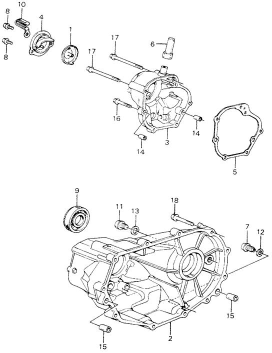 Honda 21395-PB7-S00 Seal 21395PB7S00