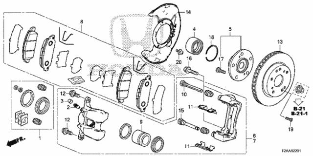45216T3LA31 Honda Piston