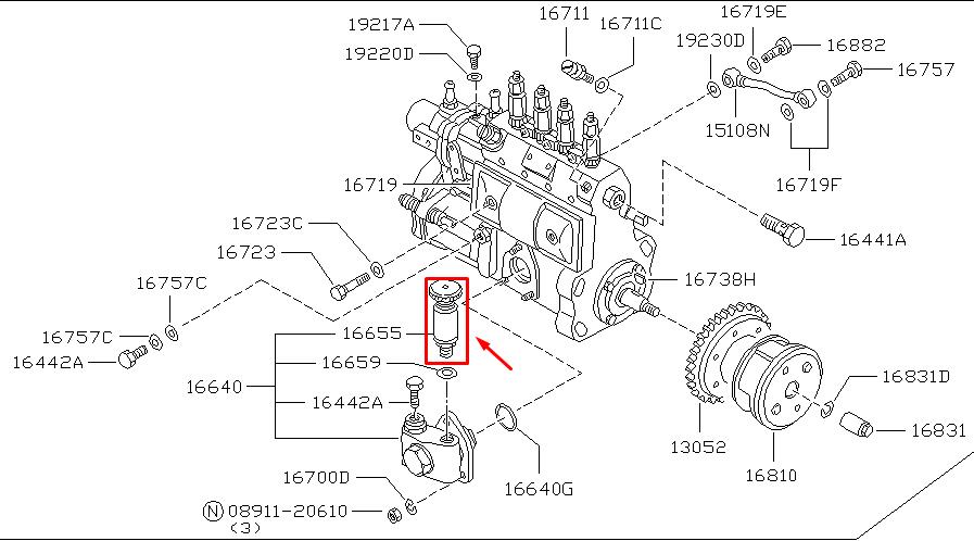 Buy Nissan 16655-37501 at a low price in United Arab Emirates!