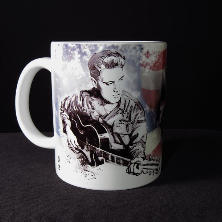 P1G 2000980460366 Ceramic mug "Elvis Spirit" UA281-80011-WH-EL 2000980460366
