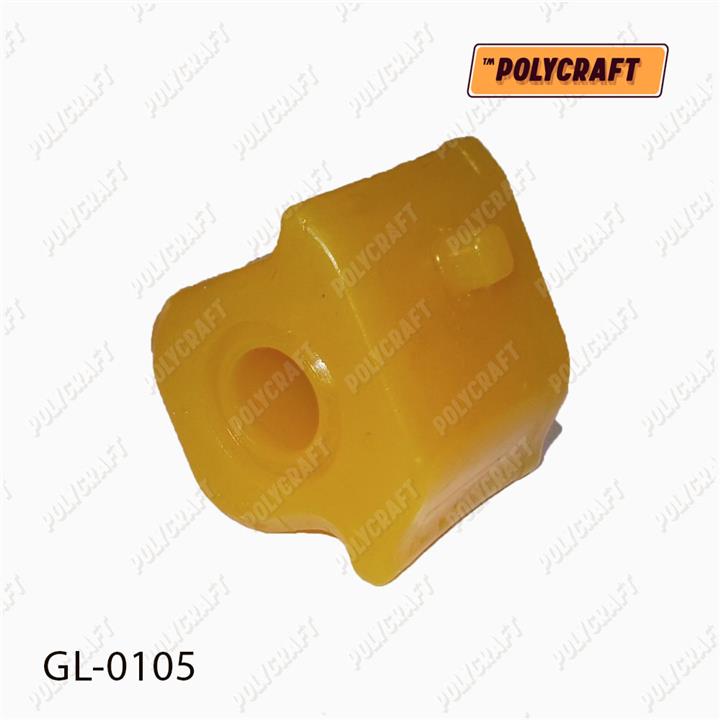 POLYCRAFT GL-0105 Front stabilizer bush, left polyurethane GL0105