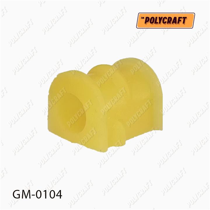 POLYCRAFT GM-0104 Front stabilizer bush polyurethane GM0104