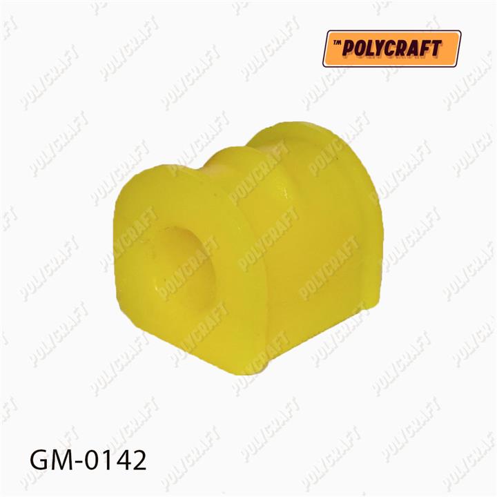 POLYCRAFT GM-0142 Rear stabilizer bush, inner polyurethane GM0142