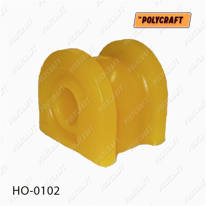 POLYCRAFT HO-0102 Front stabilizer bush, left polyurethane HO0102