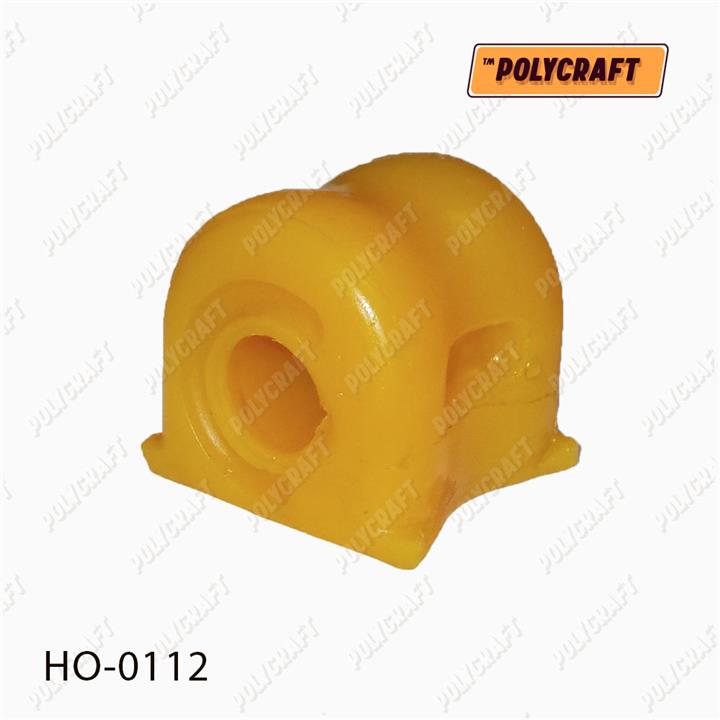 POLYCRAFT HO-0112 Front stabilizer bush, left polyurethane HO0112