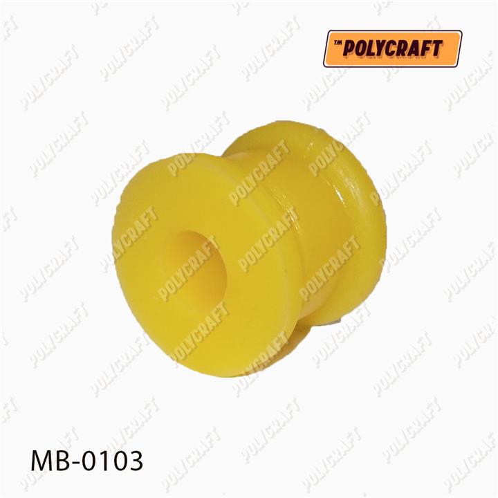 POLYCRAFT MB-0103 Front stabilizer bush, outer polyurethane MB0103