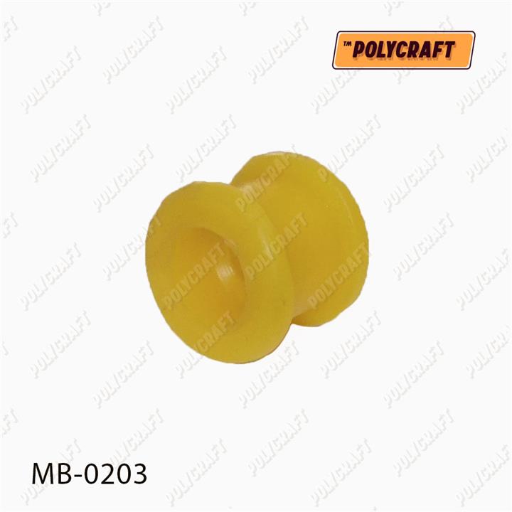POLYCRAFT MB-0203 Front stabilizer bar bush, upper polyurethane MB0203