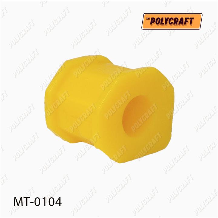 POLYCRAFT MT-0104 Front stabilizer bush, outer polyurethane MT0104