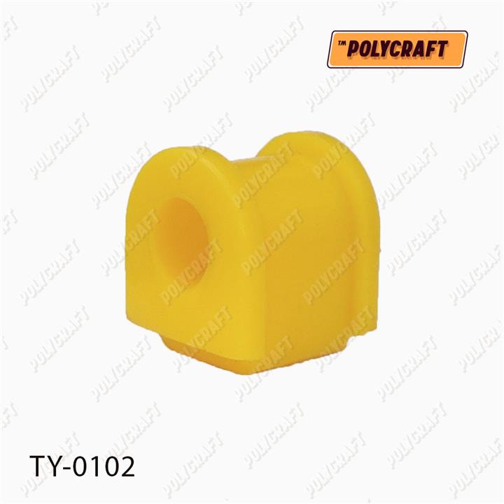 POLYCRAFT TY-0102 Front stabilizer bush polyurethane TY0102