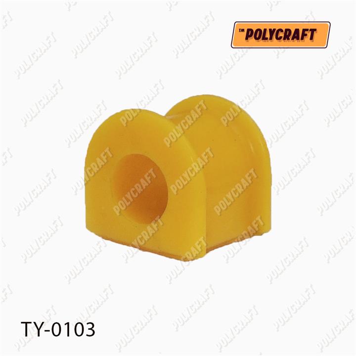 POLYCRAFT TY-0103 Front stabilizer bush polyurethane TY0103