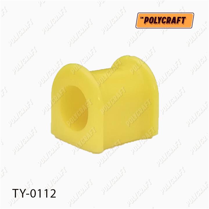 POLYCRAFT TY-0112 Front stabilizer bush polyurethane TY0112