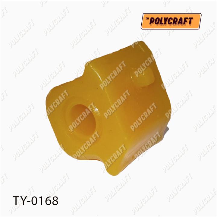 POLYCRAFT TY-0168 Front stabilizer bush, polyurethane, right TY0168