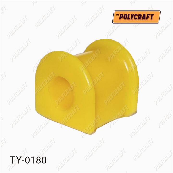 POLYCRAFT TY-0180 Front stabilizer bush, polyurethane, right TY0180