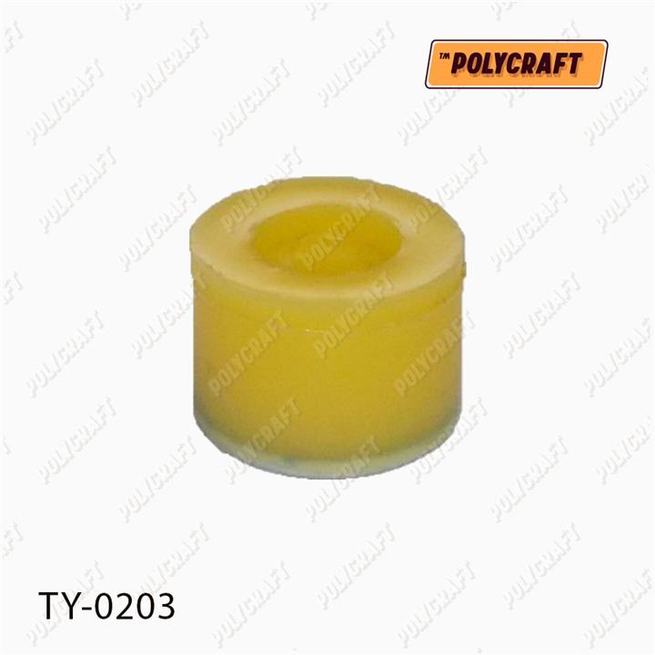 POLYCRAFT TY-0203 Rear stabilizer bar bush, polyurethane TY0203