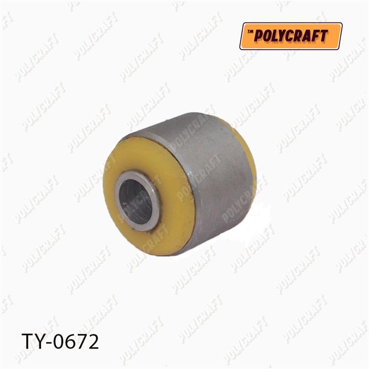 POLYCRAFT TY-0672 Polyurethane rear stabilizer bar bushing TY0672
