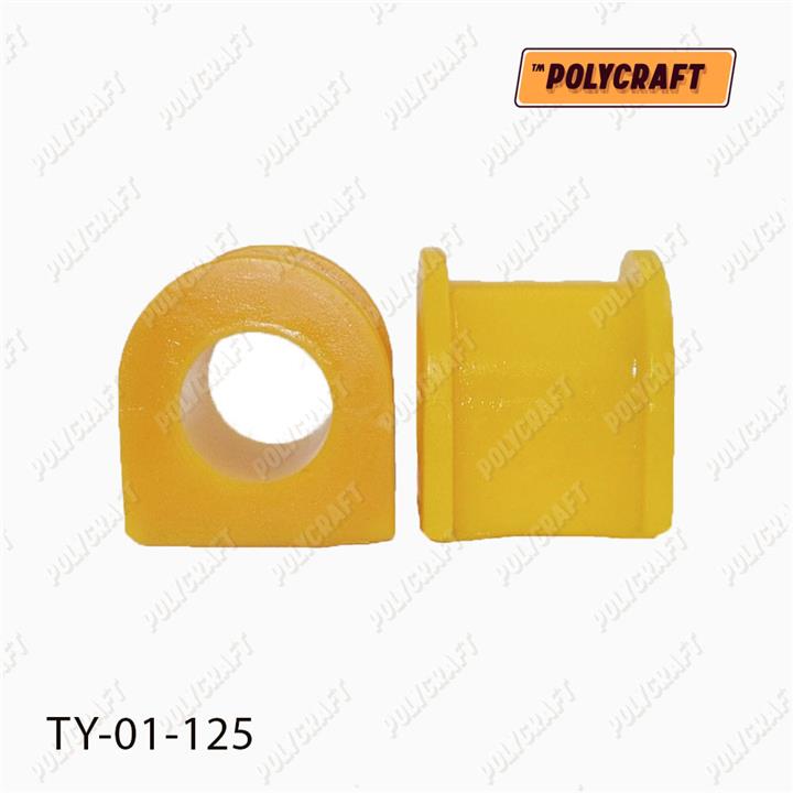 POLYCRAFT TY-01-125 Front stabilizer bush polyurethane TY01125