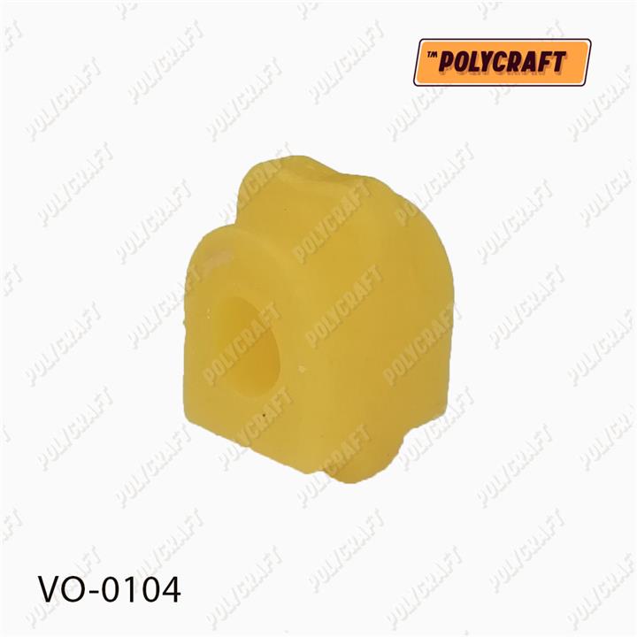 POLYCRAFT VO-0104 Front stabilizer bush polyurethane VO0104