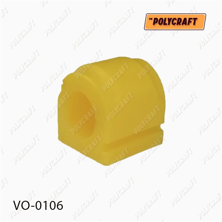 POLYCRAFT VO-0106 Front stabilizer bush polyurethane VO0106