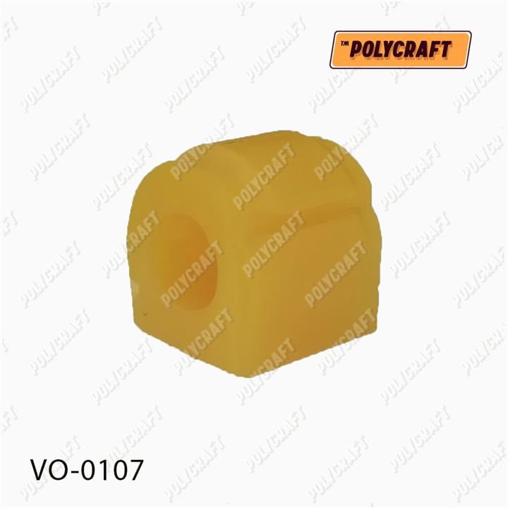 POLYCRAFT VO-0107 Front stabilizer bush polyurethane VO0107