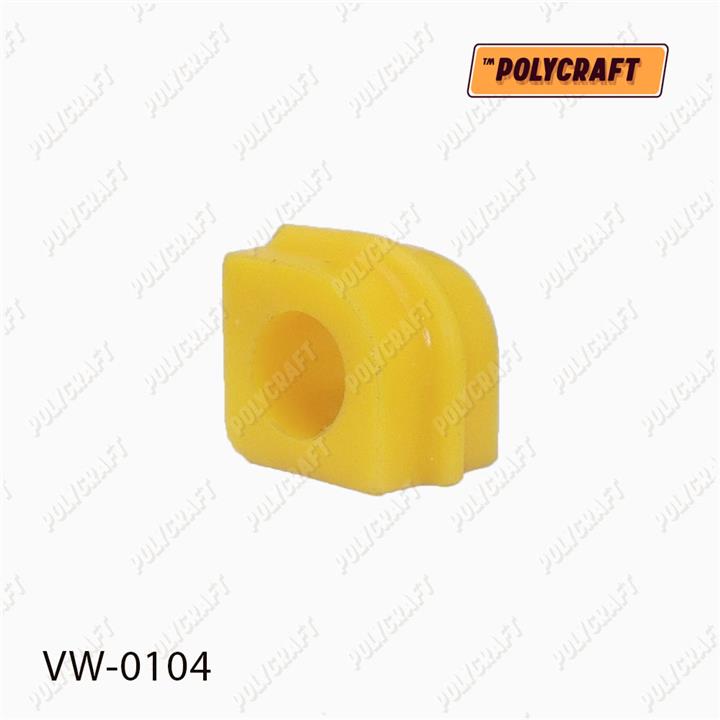 POLYCRAFT VW-0104 Front stabilizer bush inner D = 20.5 mm. repair polyurethane VW0104