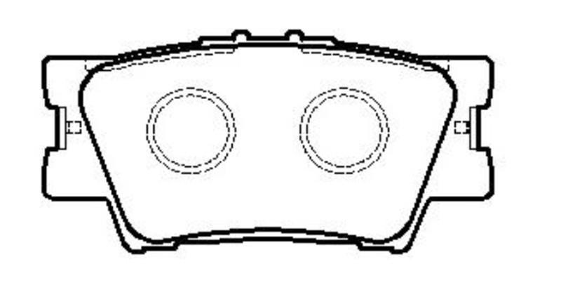 CTR CKT-50 Disc brake pad set CKT50