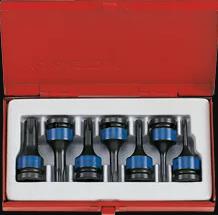 4417PP King tony TORX 1/2 Set "7 units percussion