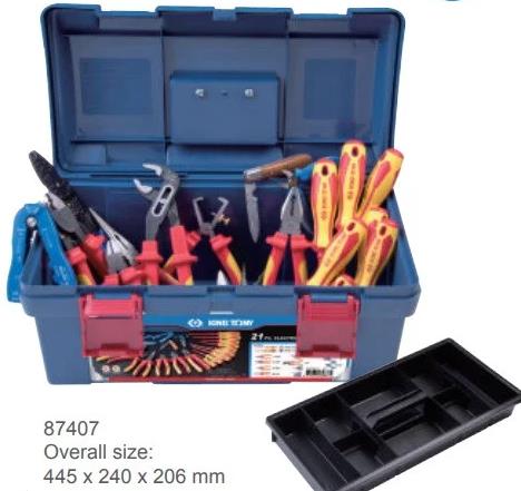 King tony 97121PQ Set of dielectric tools in a case 21 item 97121PQ