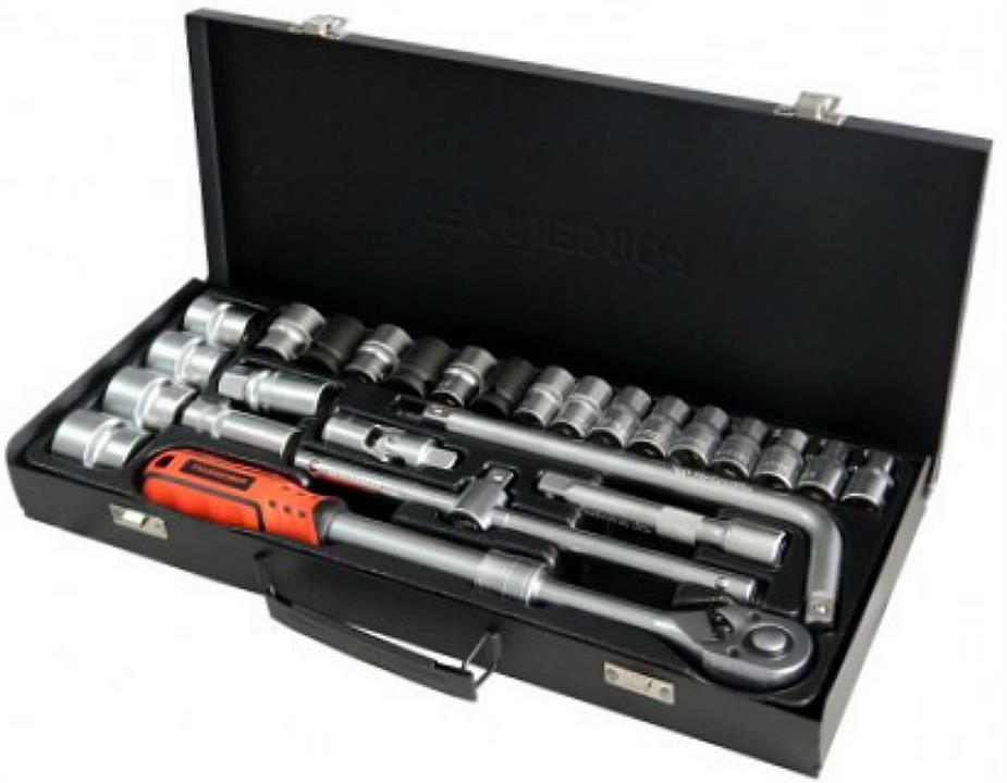 Forcekraft FK-4255 Tool kit 26pr 1/2 "(6 gr.) (8-32mm) Profi in a metal case FK4255
