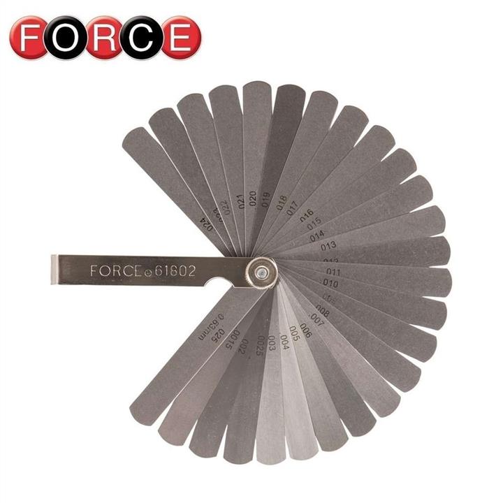 Force Tools 61802 Set of probes 0, 04-0, 63 mm, 26 blades. 61802