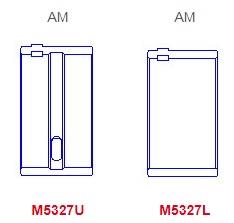 King MB5327AM Main bearing, set, std MB5327AM