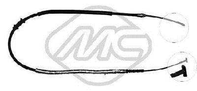 Metalcaucho 80480 Parking brake cable, right 80480